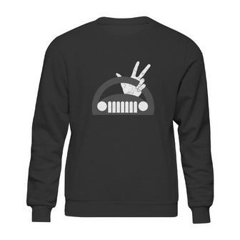 Funny The Jeep Wave Sweatshirt | Favorety UK