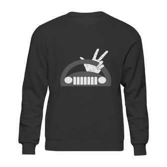 Funny The Jeep Wave Sweatshirt | Favorety UK