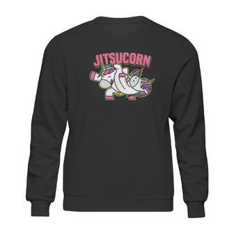 Funny Jiu Jitsu Cute Unicorn Self Defense Sweatshirt | Favorety UK