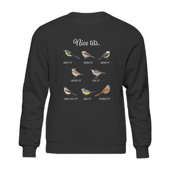 Funny Nice Tits Bird Watching Cute Gift Sweatshirt | Favorety UK