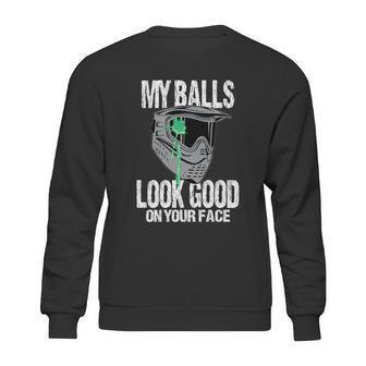 Funny Paintball Player Shooting Game Gift Kids Gift Sweatshirt | Favorety AU