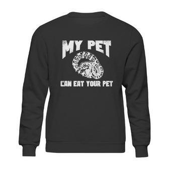 Funny Pet Love Ball Python Gift Funny Gift Snake Lovers Gift Sweatshirt | Favorety AU