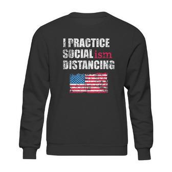 Funny Political Social Distancing Socialist Sweatshirt | Favorety UK