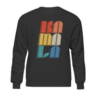 Funny Retro Styled Text Kamala Harris Sweatshirt | Favorety CA