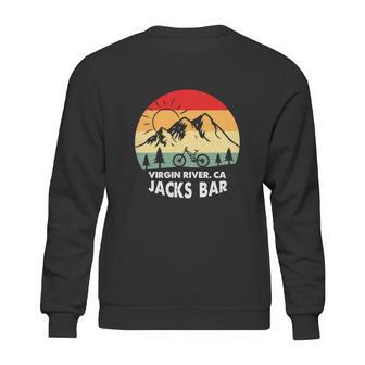 Funny Retro Virgin River Jacks Bar Sweatshirt | Favorety CA