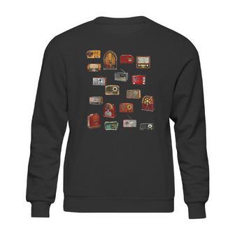 Funny Sheldon Nerdy Vintage Retro Antique Radio Geek Gift Sweatshirt | Favorety DE