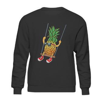 Funny Swinging Pineapple Swinger Sweatshirt | Favorety UK