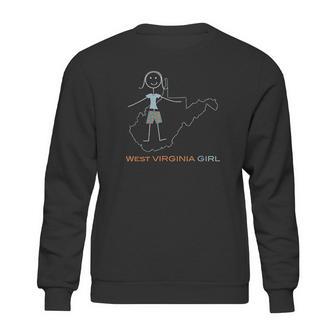 Funny West Virginia Wv Girls West Virginia Sweatshirt | Favorety CA