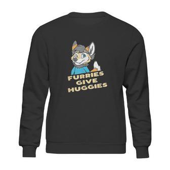 Furries Give Huggies Sweatshirt | Favorety UK