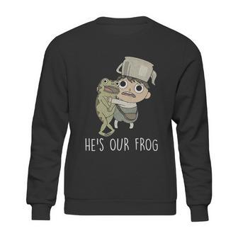 Over The Garden Wall Hes Our Frog Sweatshirt | Favorety DE