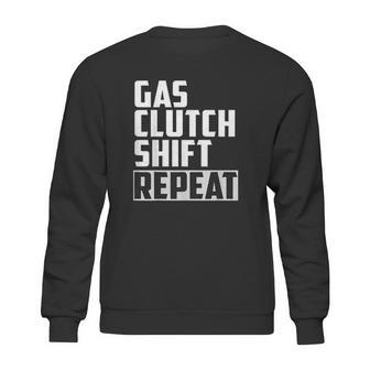 Gas Clutch Repeat Car Jdm Euro Classic Manual Sweatshirt | Favorety AU