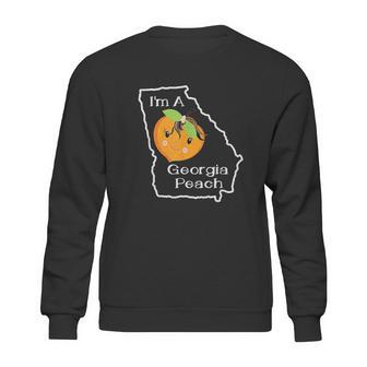 I Am A Georgia Peach Atlanta Georgia Sweatshirt | Favorety CA