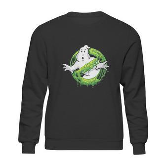 Ghostbusters Classic Slime Ghost Logo Sweatshirt | Favorety