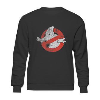 Ghostbusters Distressed No Ghost No Type Sweatshirt | Favorety DE