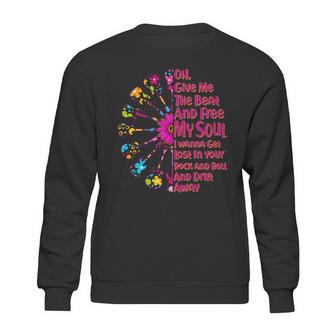 Give Me The Beat Hippie Guitars Sweatshirt | Favorety AU