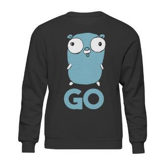 Golang Gopher Go Lang Programming Programmer It Cs Sweatshirt | Favorety UK