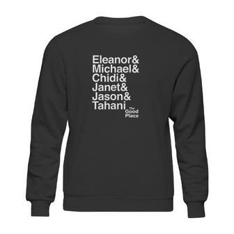 The Good Place Ampersand Standard Short Sleeve Sweatshirt | Favorety