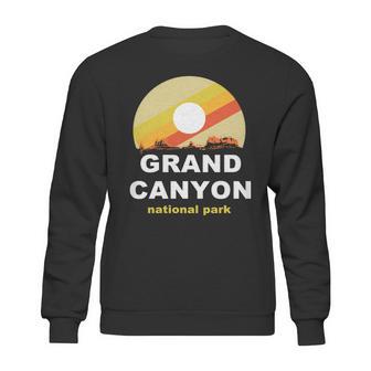 Grand Canyon National Park Retro Logo Sweatshirt | Favorety