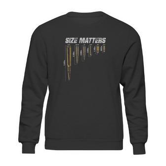 Grunt Style Size Matters Mens Black Sweatshirt | Favorety