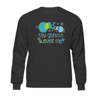 My Guncle Loves Me Cute Elephants Sweatshirt | Favorety UK