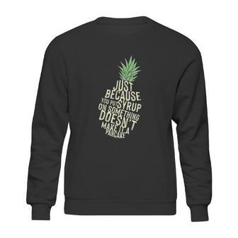 Gus And Spencer Funny Pineapple Psych Sweatshirt | Favorety