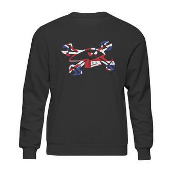 Guy-Martin-Skull-Logo-Union-Jack-Motorbike Sweatshirt | Favorety UK