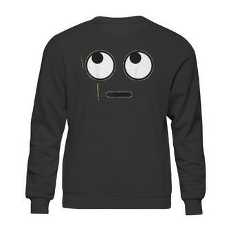 Halloween Emojis Costume Rolling Eyes Emoticon Sweatshirt | Favorety DE