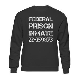 Halloween Federal Prison Jail Inmate Prisoner Costume Sweatshirt | Favorety UK