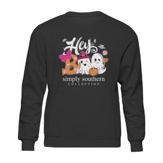 Halloween Hey Boo Simply Southern Collection Sweatshirt | Favorety CA