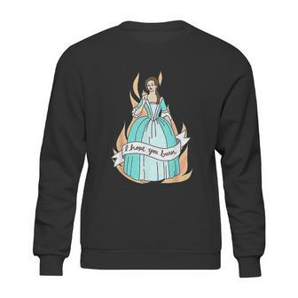 Hamilton I Hope You Burn Sweatshirt | Favorety