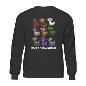 Happy Halloweenie Dachshund Sweatshirt | Favorety