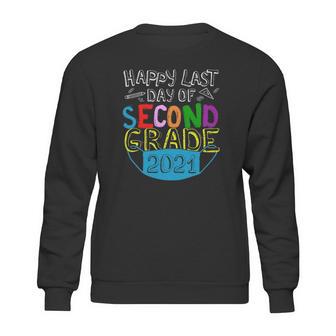 Happy Last Day Of 2Nd Grade Second Grade Class Of 2021 Graduation 2021 School Life Face Mask Quarantine Sweatshirt | Favorety