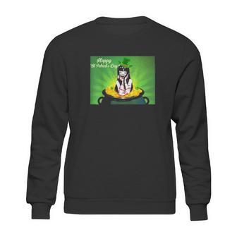 Graphic Happy St Patricks Day Love Tomie Junji Ito Sweatshirt | Favorety AU