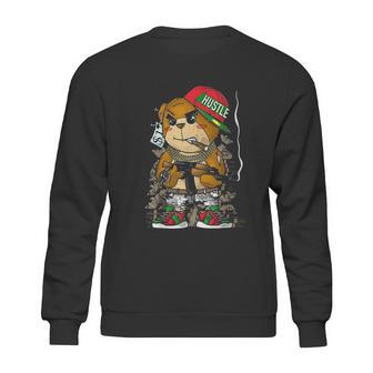 Hard Teddy Bear Clothing Men Entrepreneur Gift Sweatshirt | Favorety DE