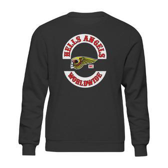 Hells Angels Worldwide T Shirt Long Sleeve Hoodie Sweatshirt Sweatshirt | Favorety DE