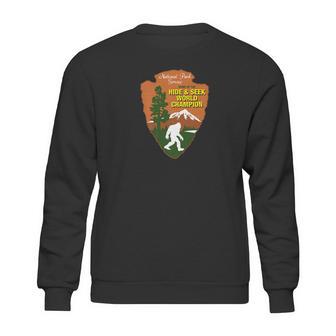 Hide Seek World Champion Bigfoot National Fores Sweatshirt | Favorety