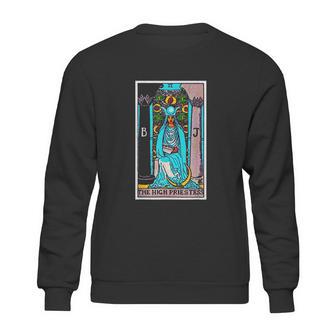 High Priestess Tarot Card Psychic Occult Metaphysical Sweatshirt | Favorety