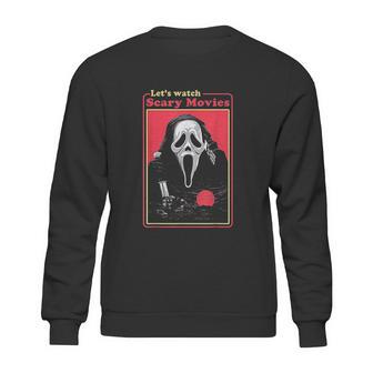 Holiday 365 Lets Watch Scary Movies Sweatshirt | Favorety DE