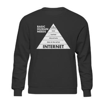 Basic Human Needs Pyramid Sweatshirt | Favorety UK