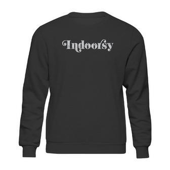 Indoorsy Funny Introvert Social Distancing Sweatshirt | Favorety UK