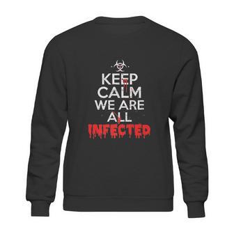 Were All Infected Halloween Zombie Virus Sweatshirt | Favorety DE