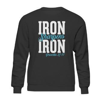 Iron Sharpens Iron Proveb Sweatshirt | Favorety AU