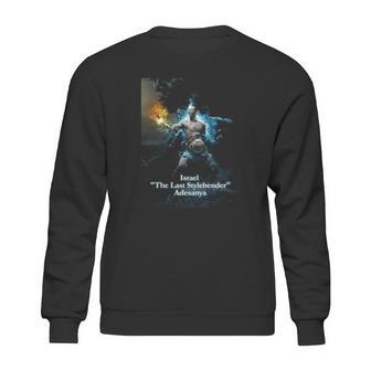 Israel Adesanya The Last Stylebender Official Ufc Avatar Sweatshirt | Favorety