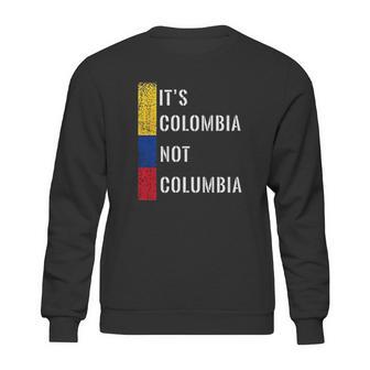 Its Colombia Not Columbia Cute Colombian Sweatshirt | Favorety UK