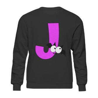 J Name Charater Dracula Halloween Quote Sweatshirt | Favorety