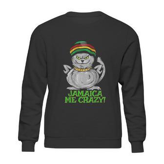 Jamaica Me Crazy Top Funny Gift Jamaican Reggae Music Cat Sweatshirt | Favorety