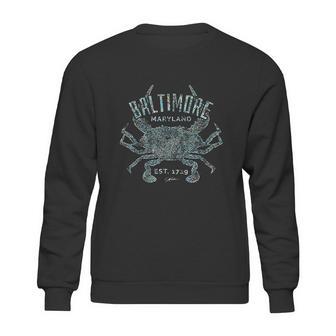 Jcombs Baltimore Md Blue Crab Sweatshirt | Favorety DE