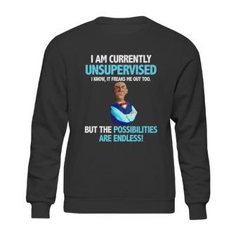 Jeff Dunham Walter I Am Currently Unsupervised I Know It Freaks Shirt T Shirt Tee Sweatshirt | Favorety