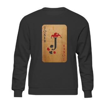 Joker Card Costume Sweatshirt | Favorety DE