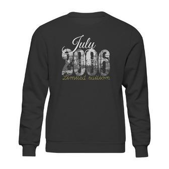 July 2006 Tee - 15 Years Old 2006 15Th Birthday Gift Sweatshirt | Favorety CA